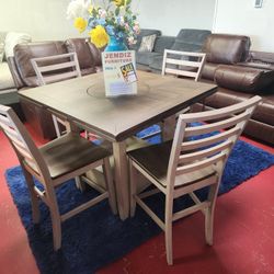 Diningroom Furniture Counter High Dining Table 🍽 Sets 