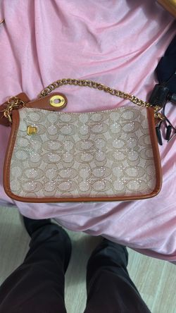 Coach Signature Canvas Mini Shoulder Bag
