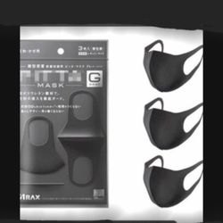 3 NEW Men Women Youth Kids Comfortable Flexible Fiber Face Mask Work Outdoor Indoor Healthy  Travel Trip  