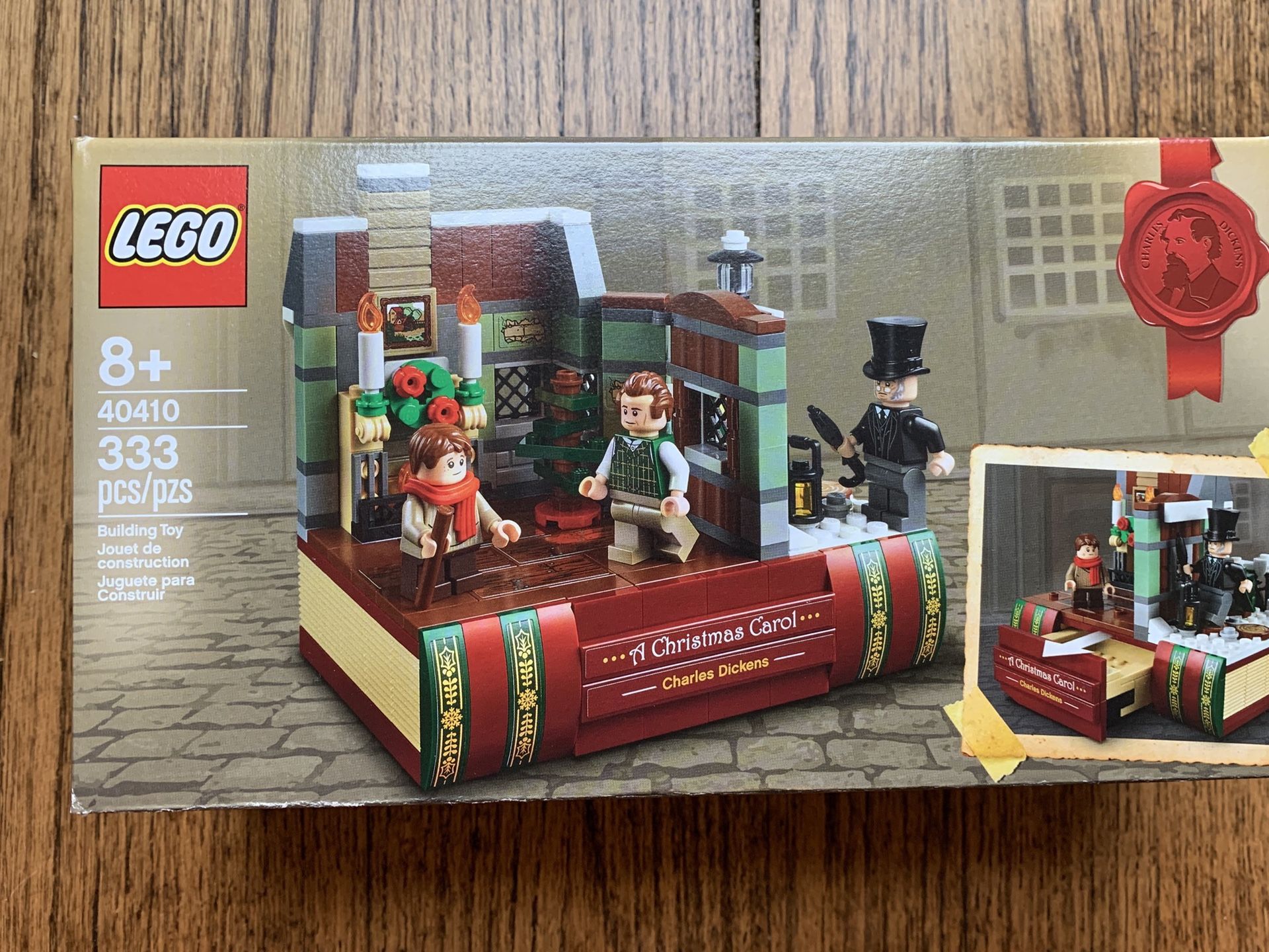 LEGO Winter Seasonal 40410 Charles Dickens Tribute Brand NEW Exclusive