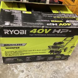 🛠🧰RYOBI 40V HP Brushless 16” Front Tine Tiller w/Adjustable Width, 6.0 Battery & Quick Charger-NEW!-$230!🧰🛠
