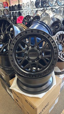 20” KMC WHEELS IN STOCK ! 8 LUG !