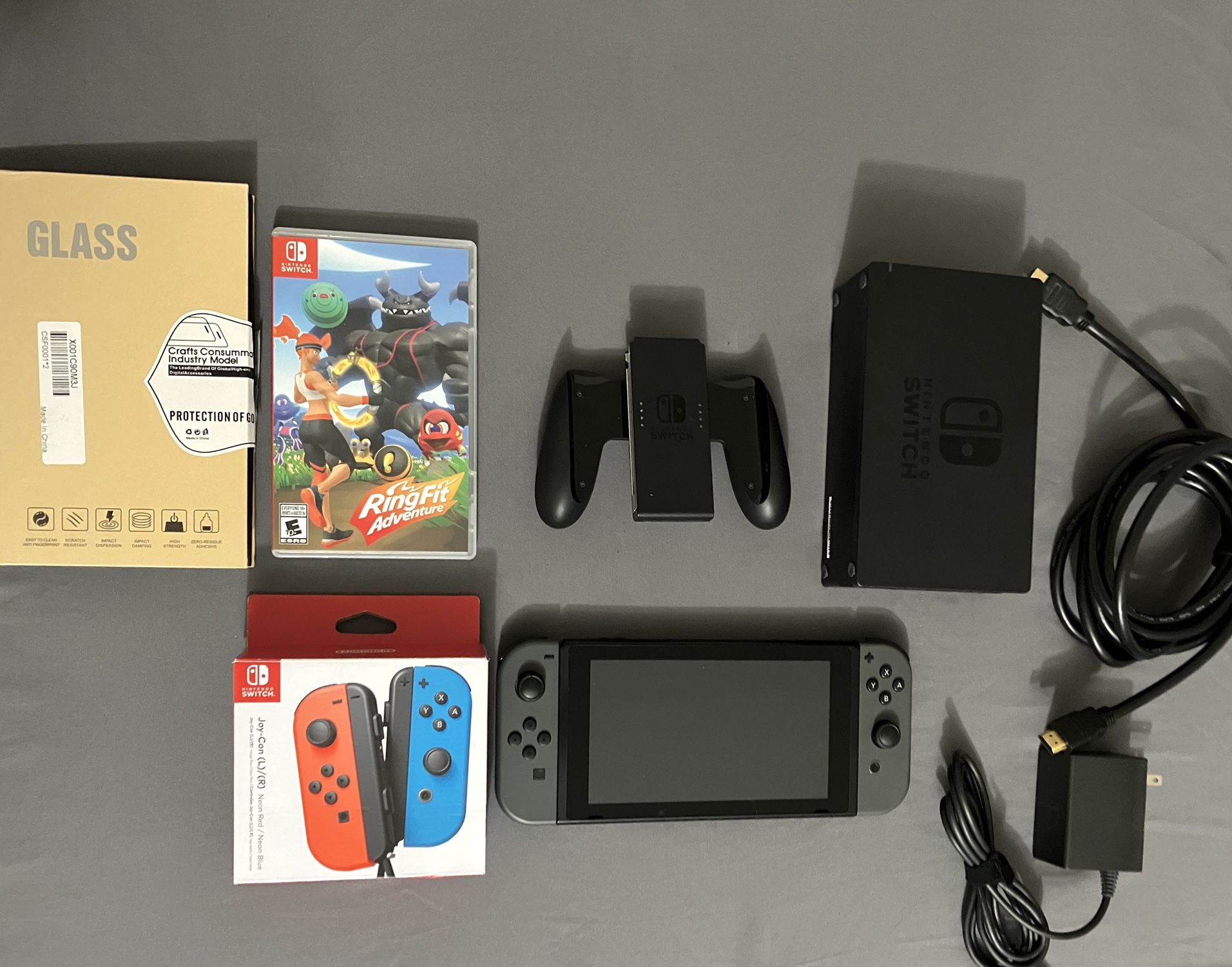 Nintendo switch Bundle LCD version Gray + Gray