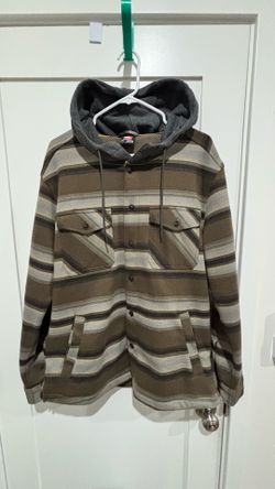Quiksilver Men's Hooded Shirt Jacket