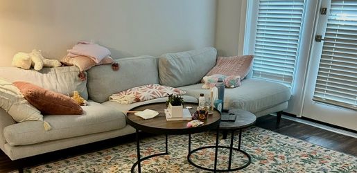 Blue Sectional Sofa