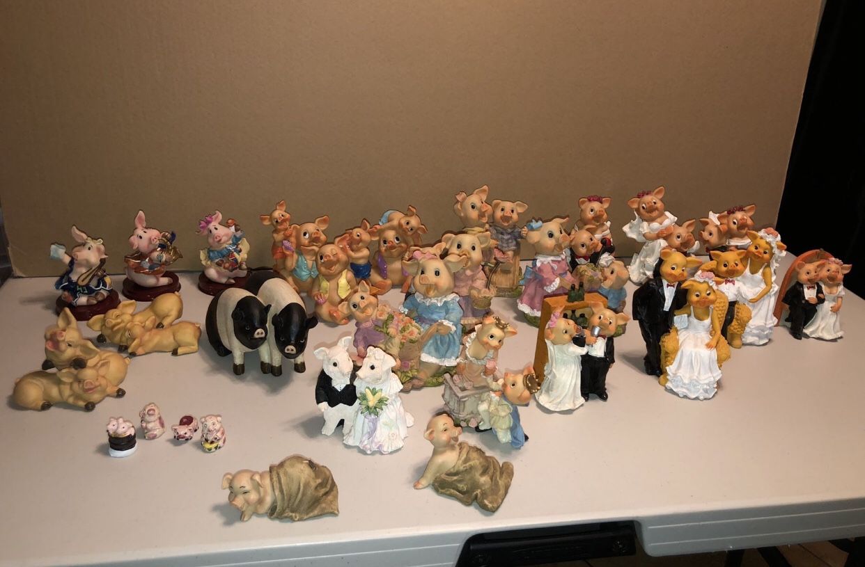 Pig Figurines