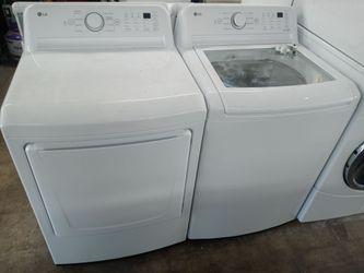 LG top load washer and dryer set - Free delivery