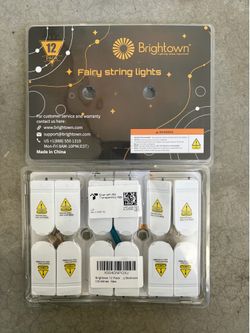 (2) 12 pack Fairy string lights