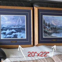 Thomas Kinkade Framed Painting 