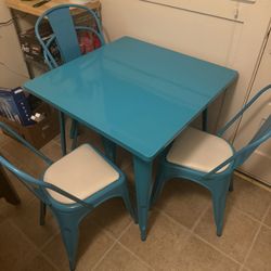 Table And 4 Chairs 