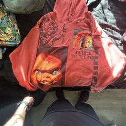 Chucky Hoodie LARGE -New With Tag