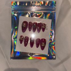 Sailor Moon Nail Set - Handmade 