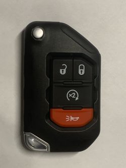 Jeep Gladiator key, Jeep Rubicon key, Jeep Sahara key, Jeep Mojave key, Jeep Wrangler key, Jeep key