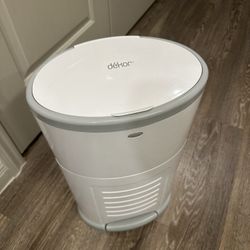 Diaper Dekor Classic Hands-Free Diaper Pail | Easiest to Use | Just Step – Drop – Done | Doesn’t Absorb Odors | Most Economical Refill System | 70% Re