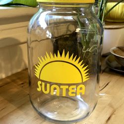 Large Vintage Sun Tea Jar 