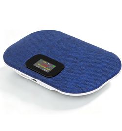 Bluetooth Pillow Speaker with LED Display, Dual Bone Conduction,Blue LED Display with Time, Lyrics & Battery. Flat 11mm Profile. Smart LED Status Scre