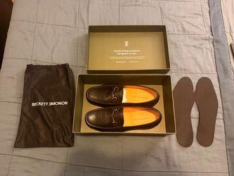 Black Horsebit Loafers Men’s 10.5 -Beckett Simonon Beaumont