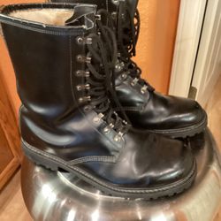 Leather Vintage Motorcycle Boots Men’s Size 14