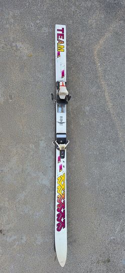 Vintage K2 Junior Performance Skis 3-Star Sport – Made in Austria – Look Bindings Retro 80s/90s Decor