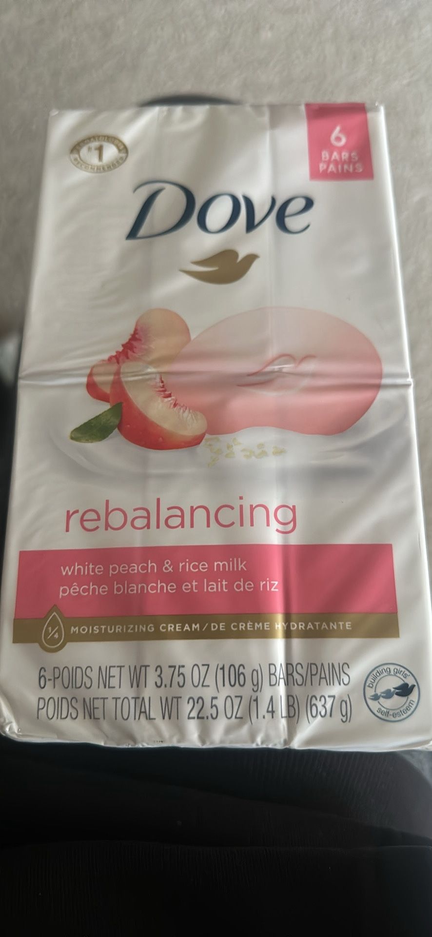 Dove rebalancing bar soap $8 dollars