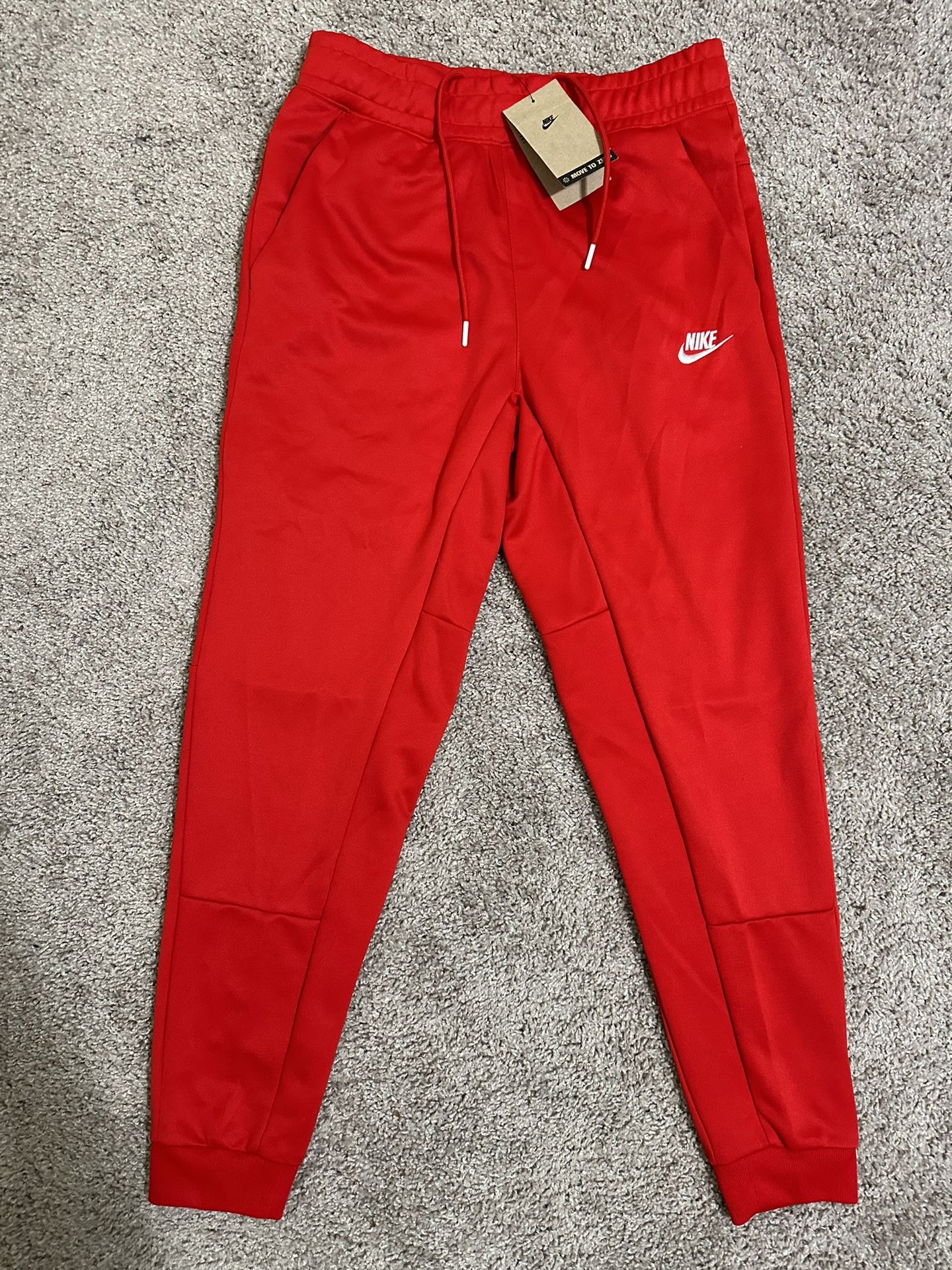 Nike men's NSW Club Joggers red Size S