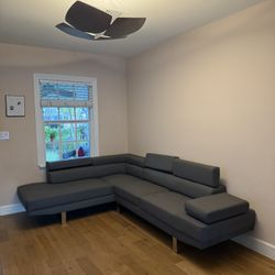 Brand New Real Leather Sectional 