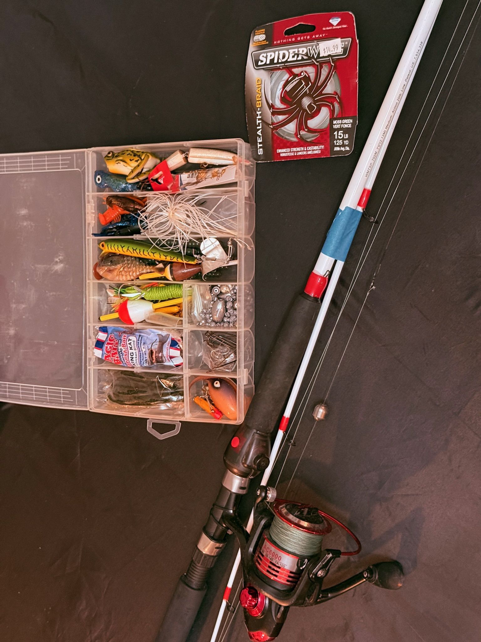 Tackobox Poletap Smartrod fishing rod and Reel 