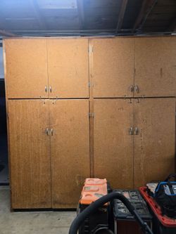 Garage cabinet