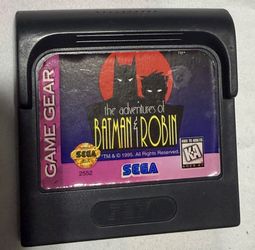 The Adventures Of Batman And Robin Game gear 