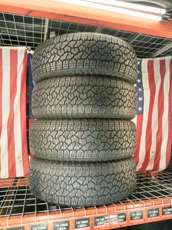 🎁 4 USED TIRES LT275/65R20 GOODYEAR WRANGLER TRAILRUNNER AT ALL TERRAIN 2756520