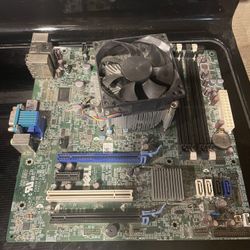 Dell Mother Board With i5 Cpu Included Amd Cooler 