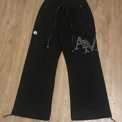 Black Amiri Sweatpants Large