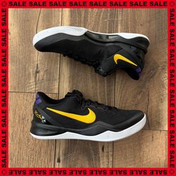 Nike Kobe 8 Protro “Lakers Away” Size 9