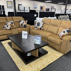New Reclining Sofa & Loveseat. 🚚WE DELIVER🚚