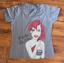 Disney Ariel wrt hair don't care women's XL
