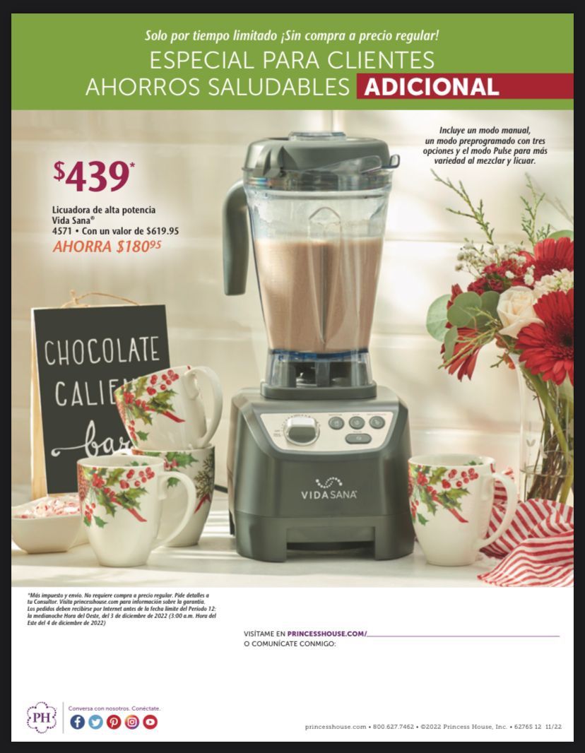 Licuadora Princess House