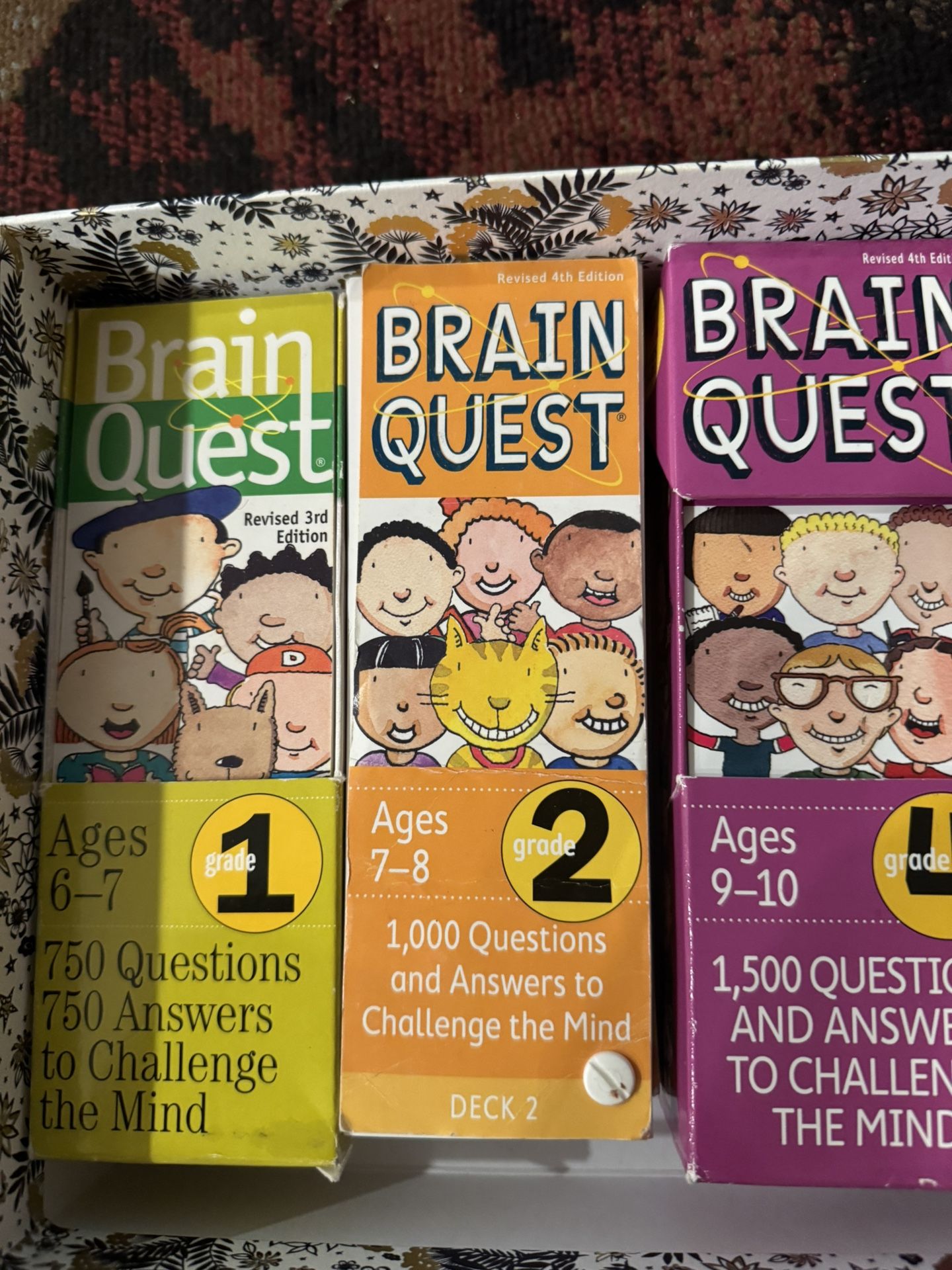 Brain Quest. Grade 1 , 2 And 4