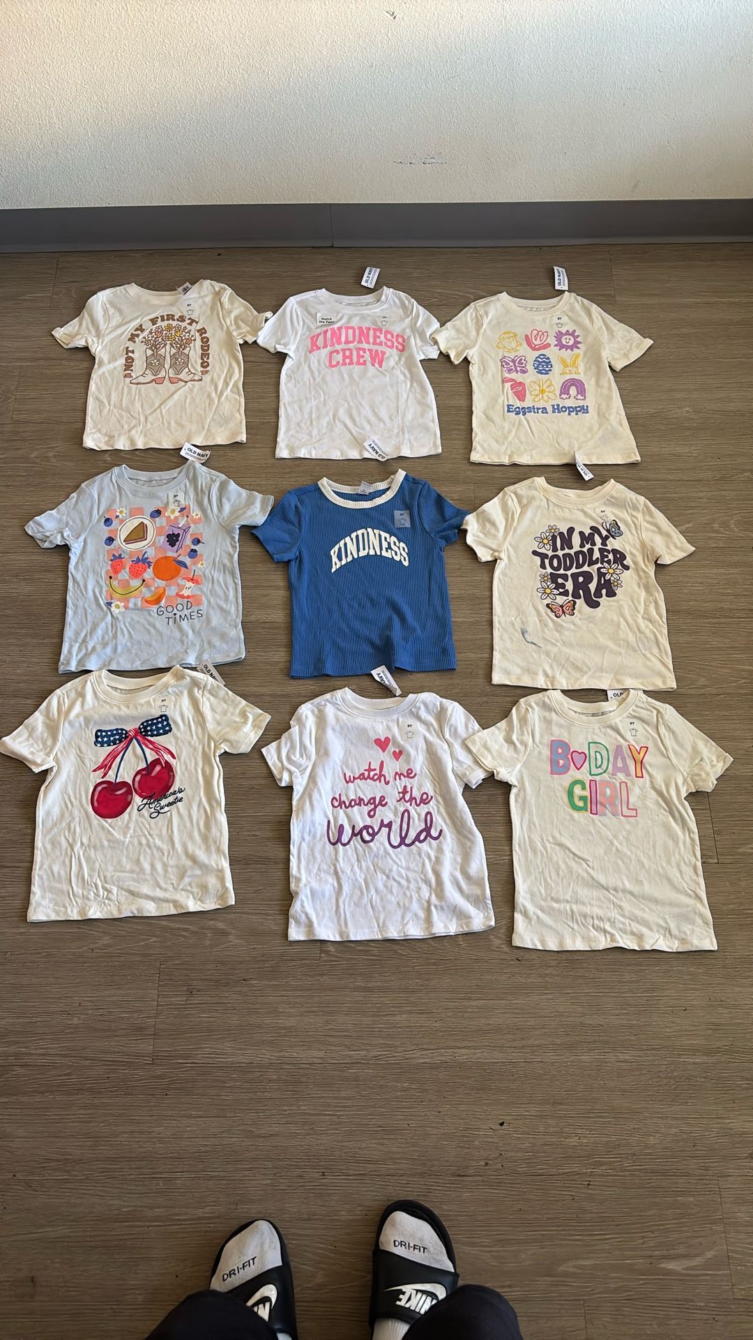 5T Shirts, Pants, Socks, Shoes, Nike Jacket