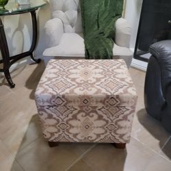 Ottoman/ Square Ottoman/ $25
