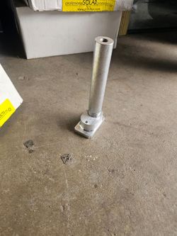 Solar mill stand off for flat roof