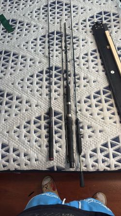 3 fishing rods