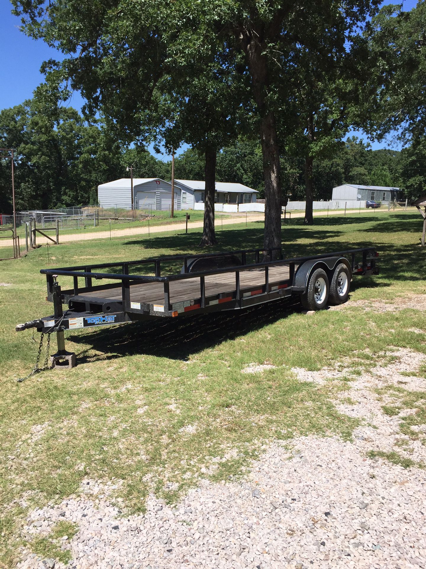 20’ Trailer and new Winch