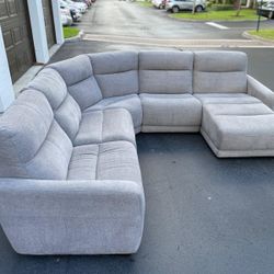 🛋️ Sofa/Couch Sectional - Recliner - Fabric - Gray - Delivery Available 🚛