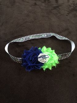 Girls Seahawks Headbands (2)