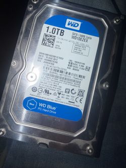 WD Blue 1TB 3.5" SATA Hard Drive