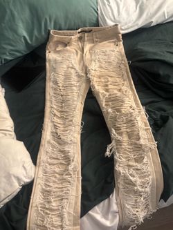 Stacked jeans