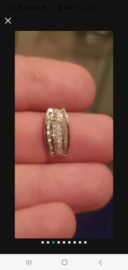 14k DIAMOND Pendant Slide