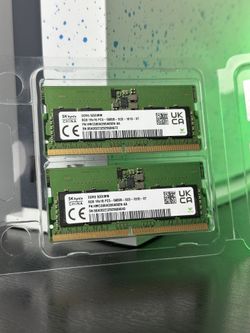 16GB (8GB X 2) DDR5 5600MHz Laptop Ram *Unused*