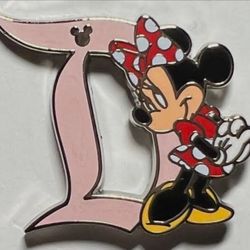 ISO Hidden Mickey Minnie Mouse D Pin