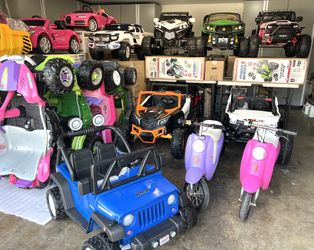 Power Wheels & Remote Control Model Electric Kid Ride On Car 